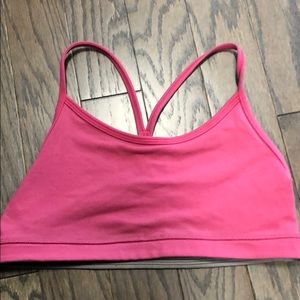 Lululemon pink racerback sports bra - 6